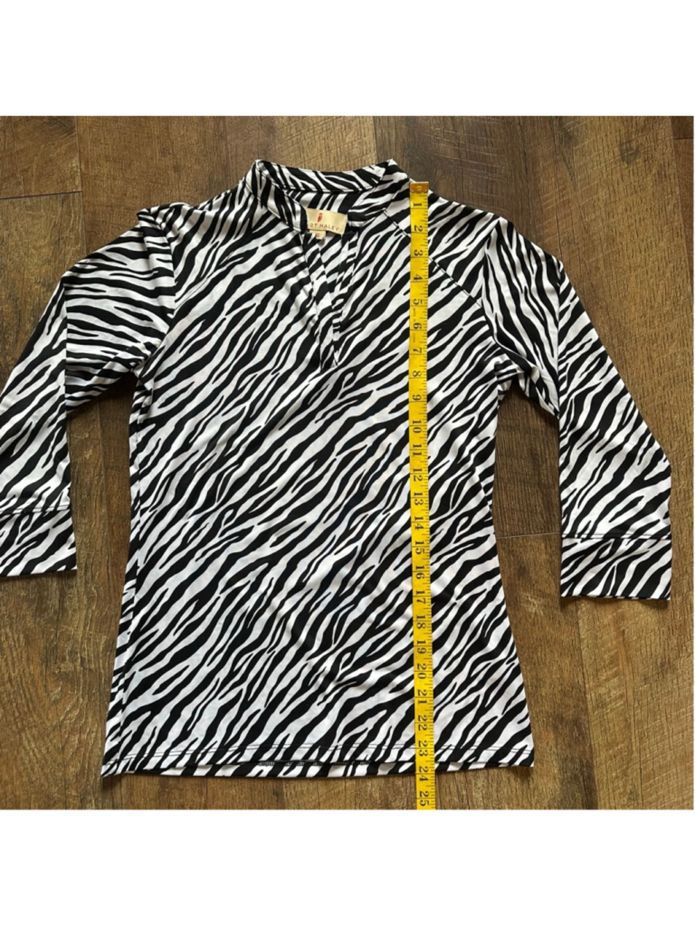Women's Sport Haley Zebra Print Top Size XS Summer - Picture 7 of 9